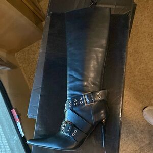 Dolls Kill knee high boots